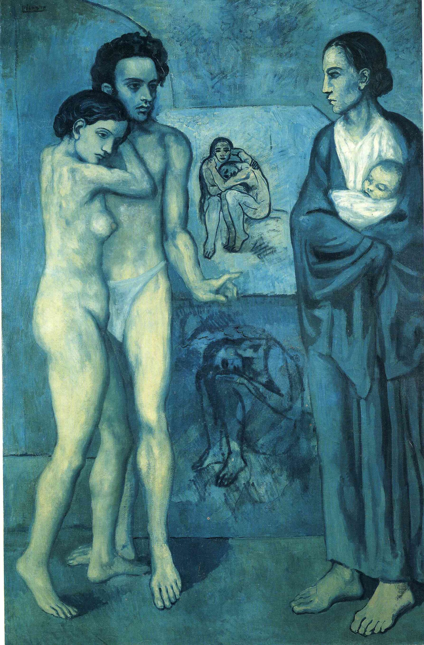 Life (1903) - Pablo Picasso Tablo