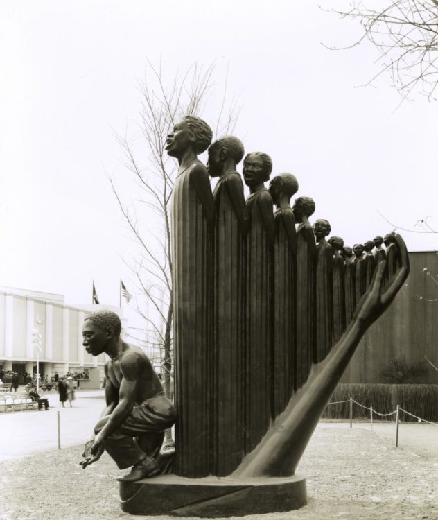 Lift Every Voice and Sing (the Harp) (1939) – Augusta Savage Tablo