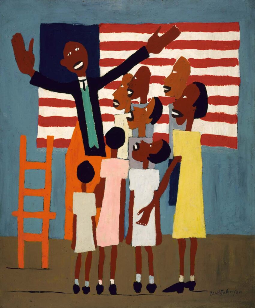 Lift Up Thy Voice and Sing (1944) – William H. Johnson Tablo