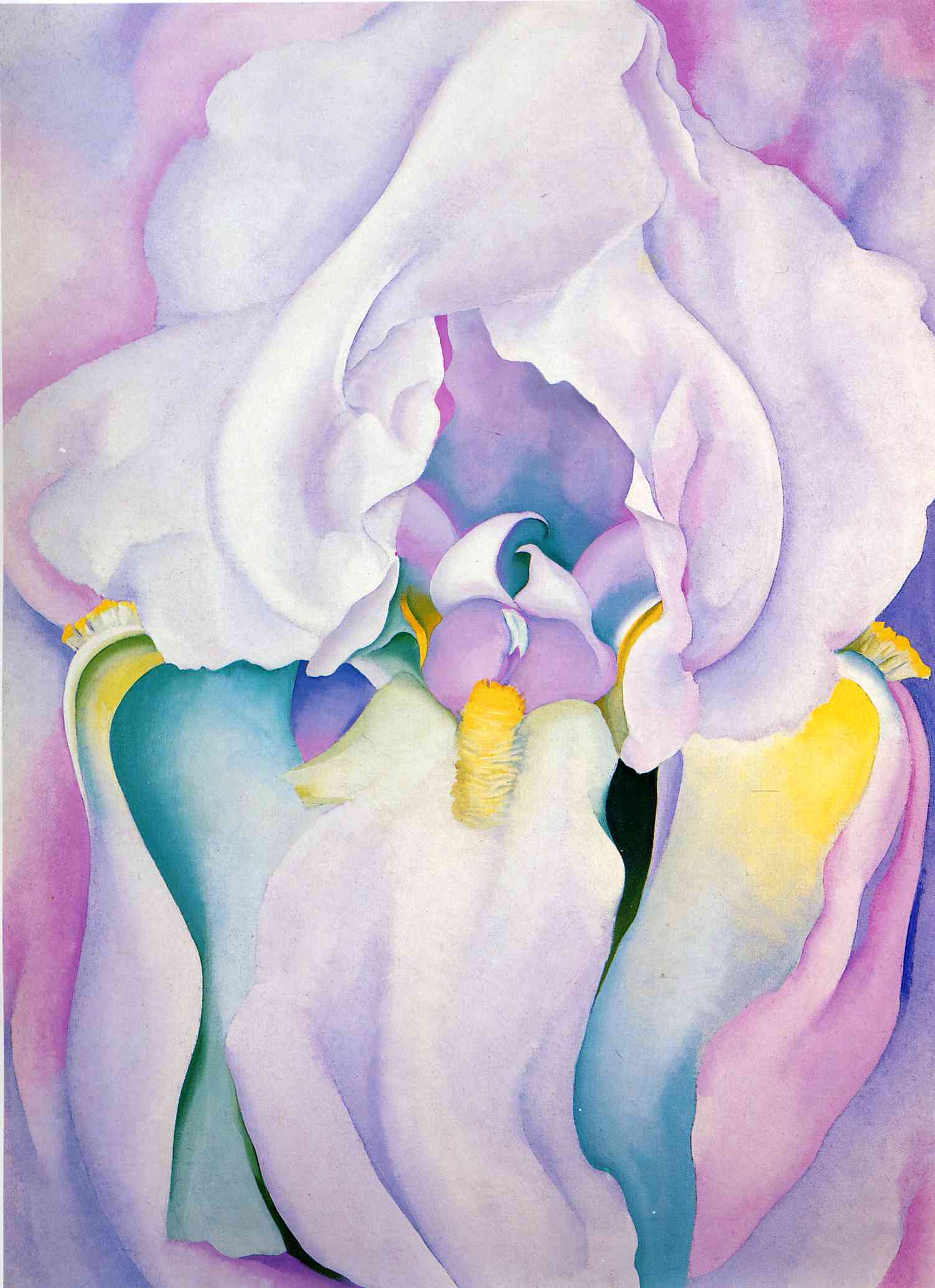 Light of Iris (1924) - Georgia O'Keeffe Tablo