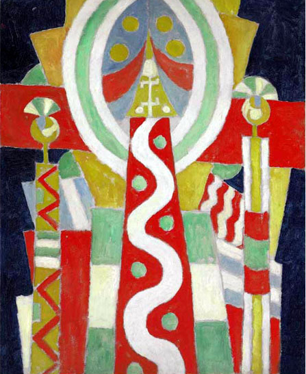 Lighthouse (1915) - Marsden Hartley Tablo