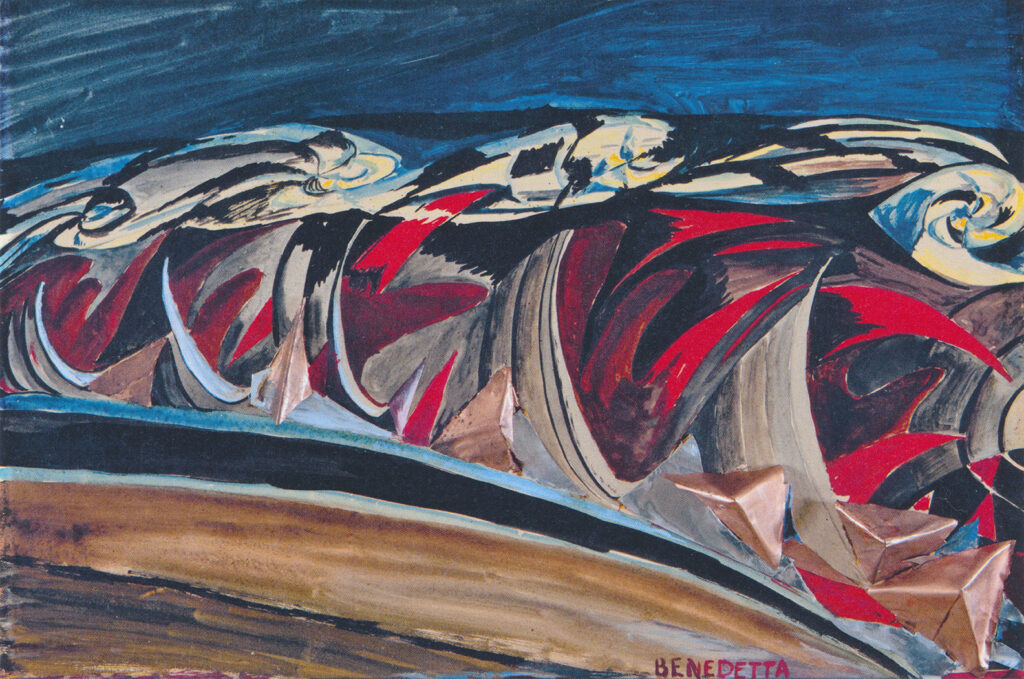 Lights + Sounds of a Night Train (1924) - Benedetta Cappa Tablo