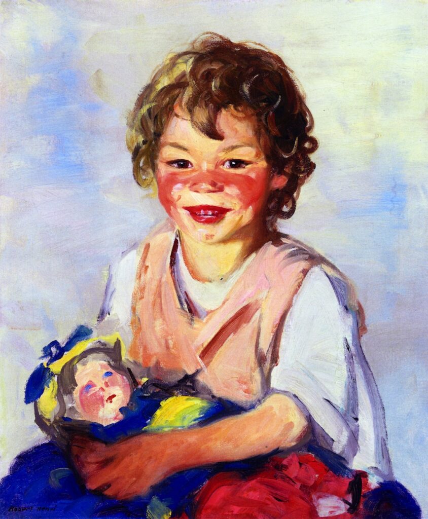 Lily Cow and the Queen (1915) - Robert Henri Tablo