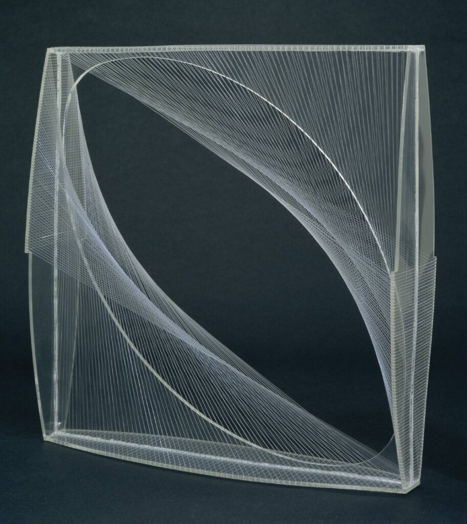 Linear Construction No. 1 (1943) - Naum Gabo Tablo