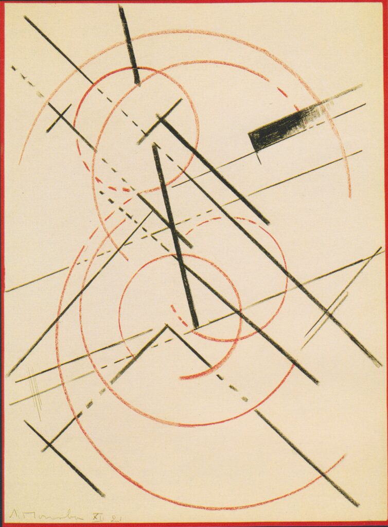Lineare Composition - Lyubov Popova Tablo