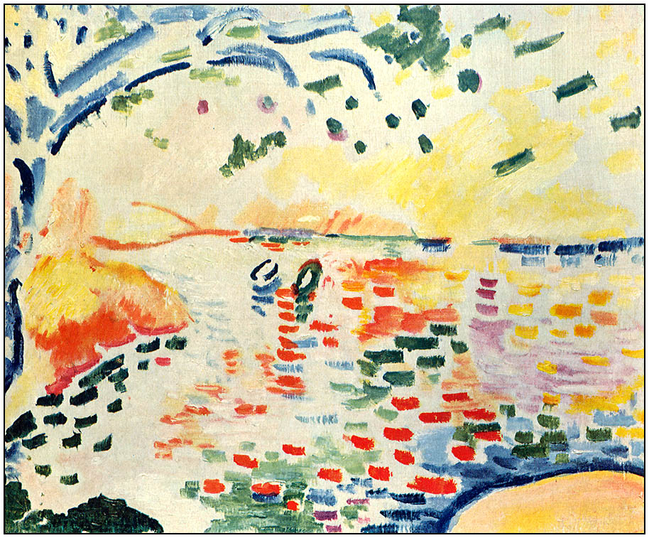 Little Bay at La Ciotat (1907) - Georges Braque Tablo