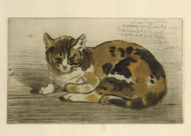 Little Cat (1898) – Théophile Steinlen Tablo