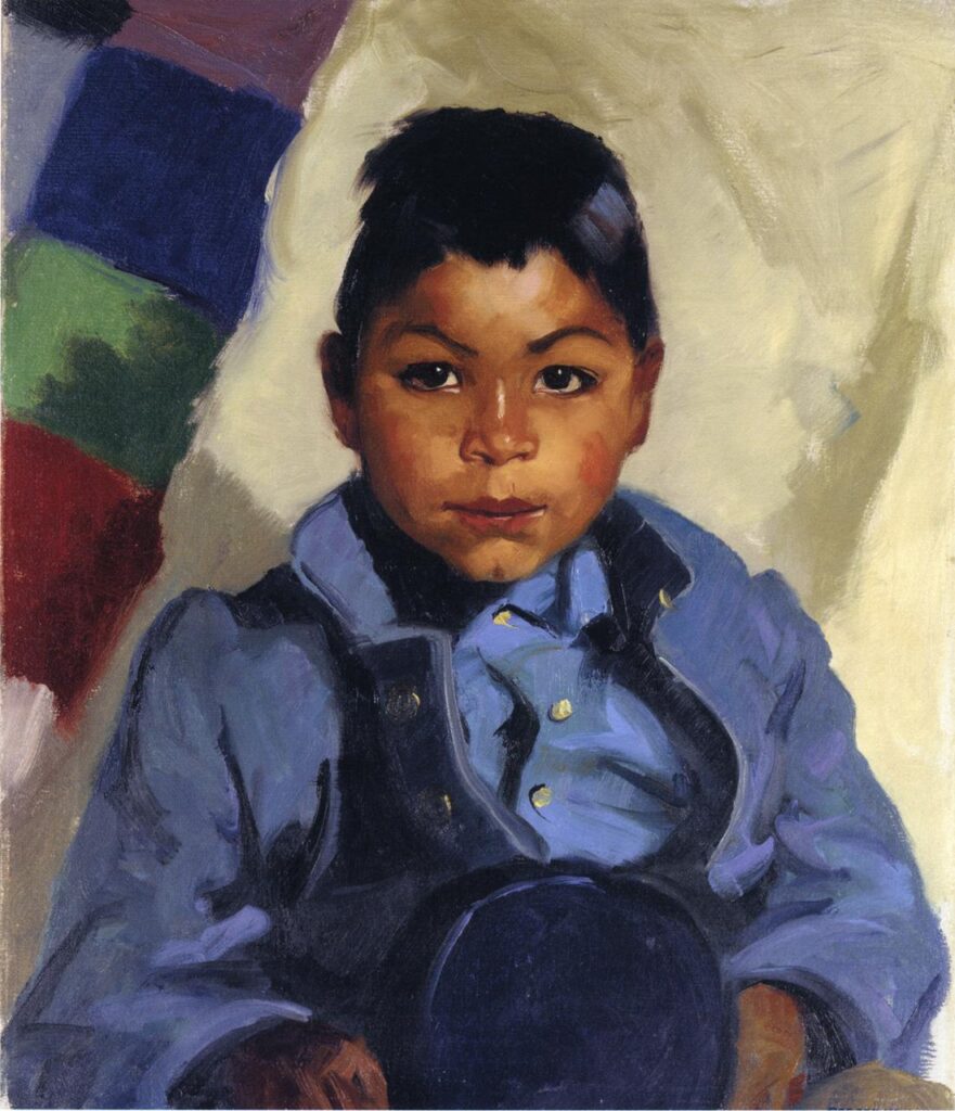 Little Indian (1917) - Robert Henri Tablo