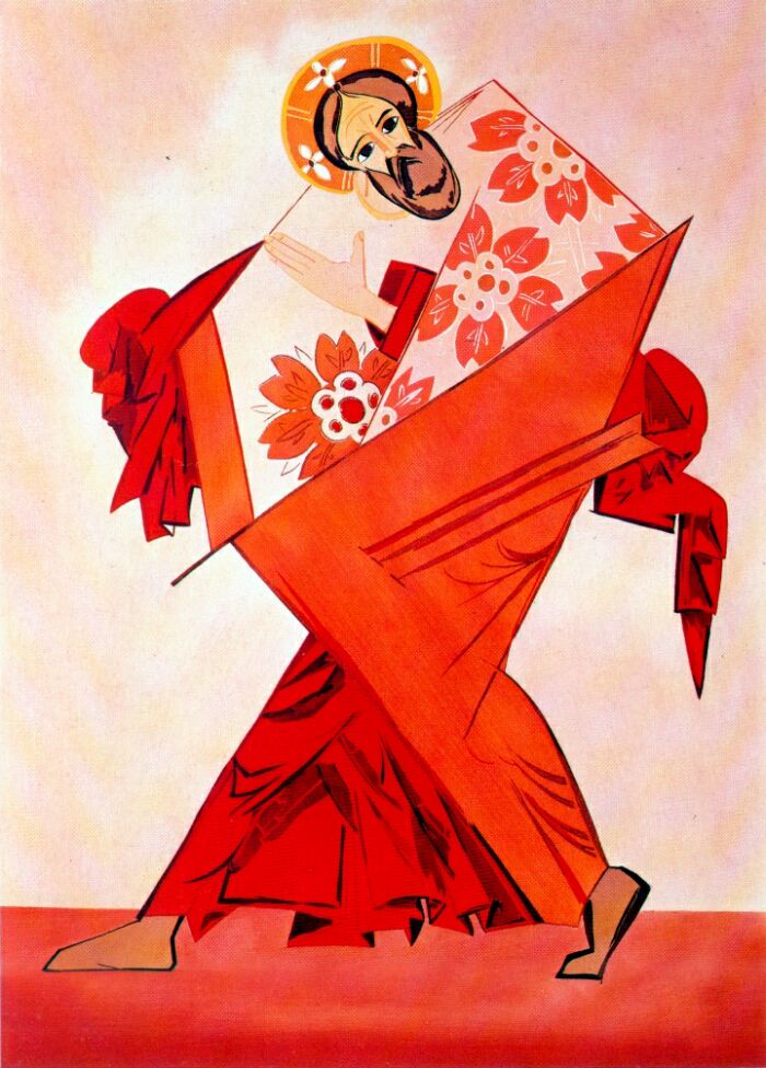 Liturgy, St. Andrew (1914) - Natalia Goncharova Tablo
