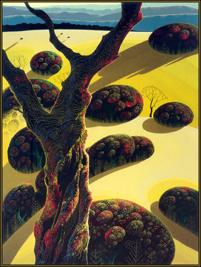 Live Oaks – Eyvind Earle Tablo