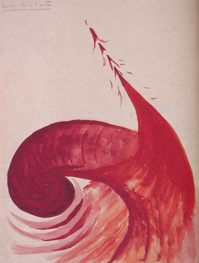 Lo Spirito (1930) - Benedetta Cappa Tablo