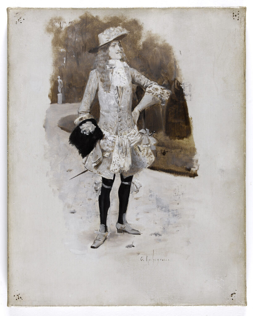 Lord David Dirry moir. Illustration Pour l'homme Qui Rit - Georges Rochegrosse Tablo