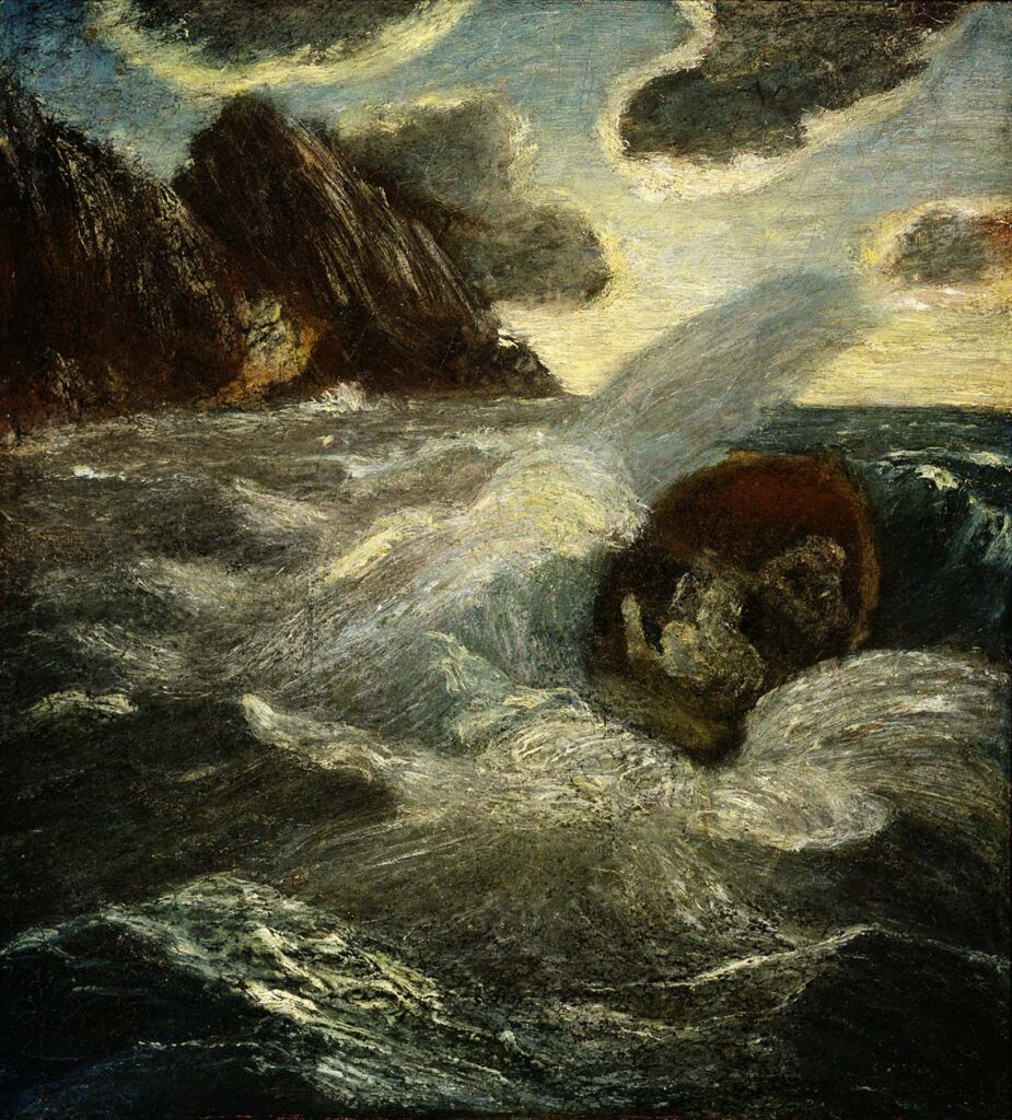 Lord Ullin's Daughter (1905) - Albert Pinkham Ryder Tablo