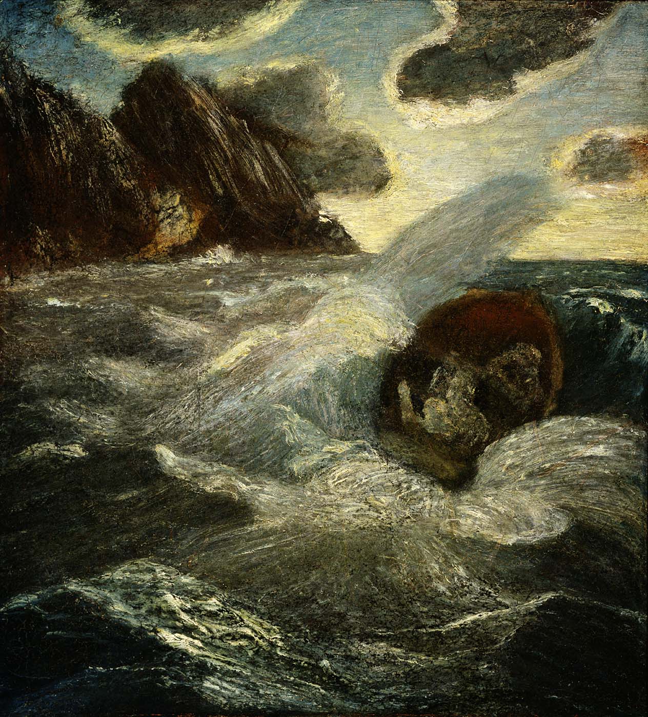 Lord Ullin's Daughter (1905) - Albert Pinkham Ryder Tablo