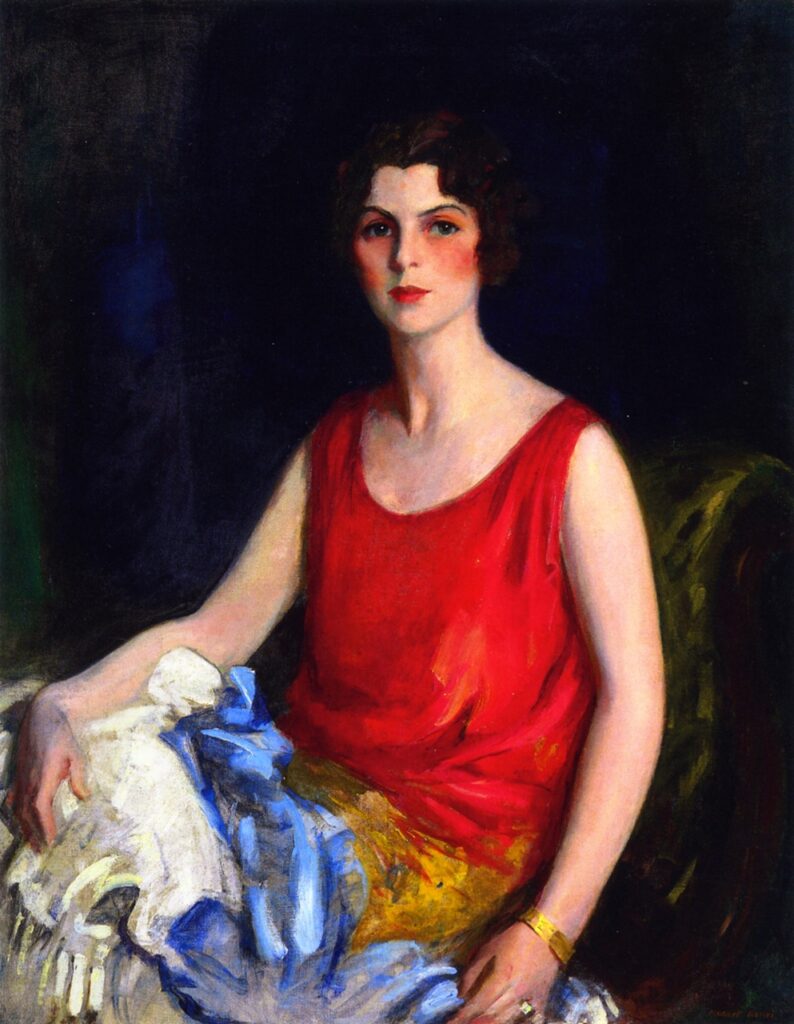 Loretta Hines Howard - Robert Henri Tablo