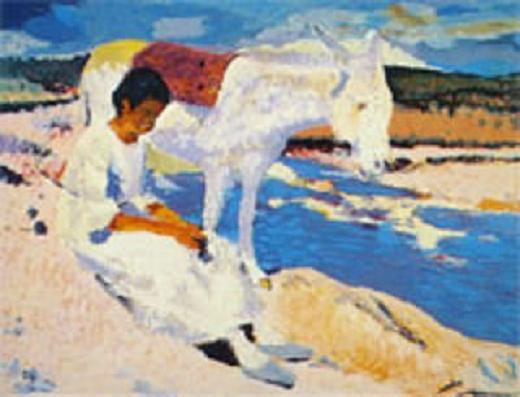 Los Blancos - Emilio Pettoruti Tablo