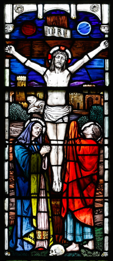 Loughrea St. Brendan's Cathedral. Crucifixion (1908) - Sarah Purser Tablo
