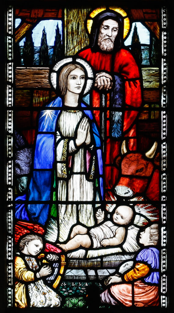 Loughrea St. Brendan’s Cathedral. Nativity (1908) – Sarah Purser Tablo