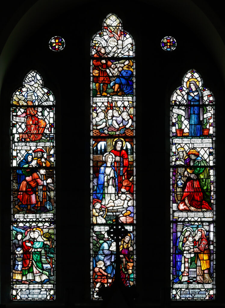 Loughrea St. Brendan’s Cathedral. Nativity in Nine Scenes (1908) – Sarah Purser Tablo