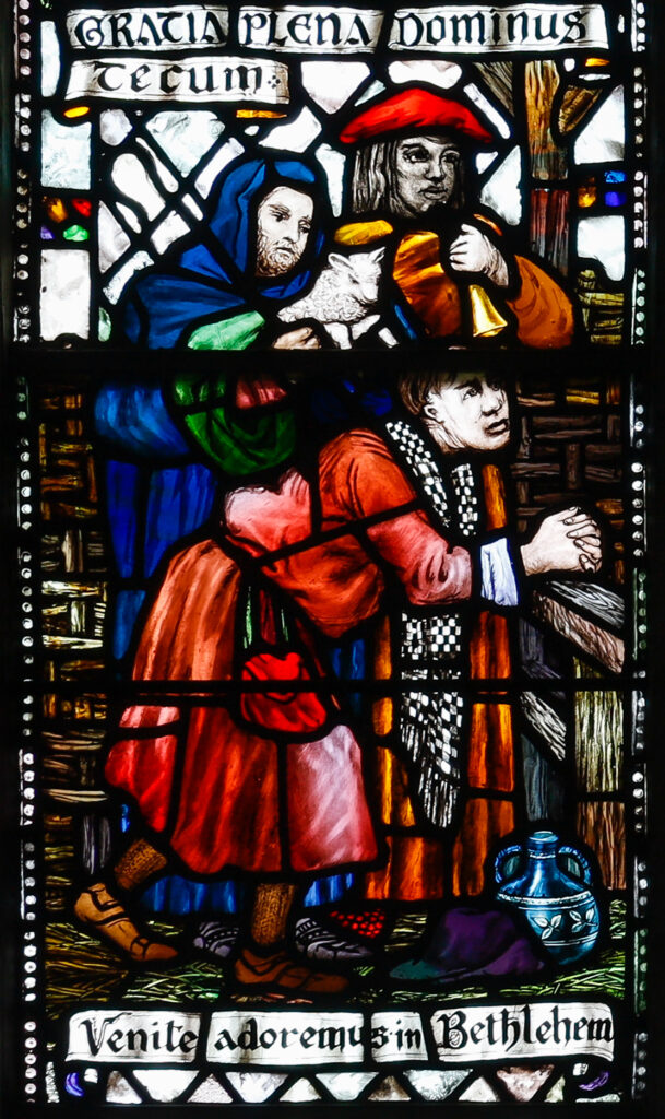 Loughrea St. Brendan's Cathedral. Venite Adoremus in Bethlehem (1908) - Sarah Purser Tablo