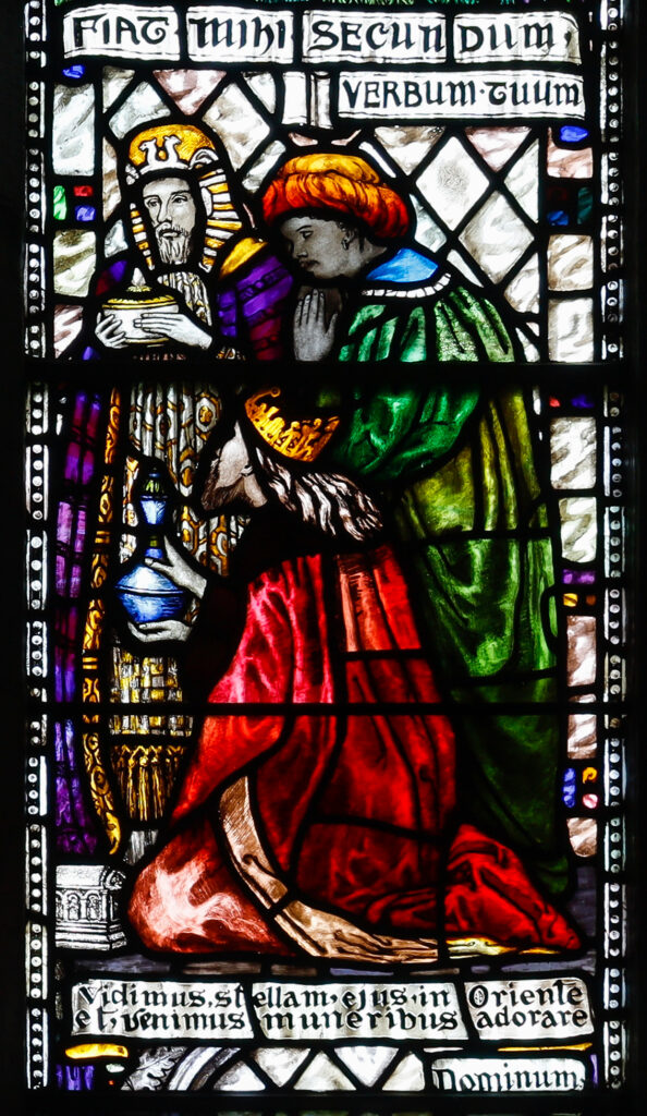 Loughrea St. Brendan's Cathedral. Vidimus Stellam Ejus in Oriente Et Venimus Muneribus Adorare Domin (1908) - Sarah Purser Tablo