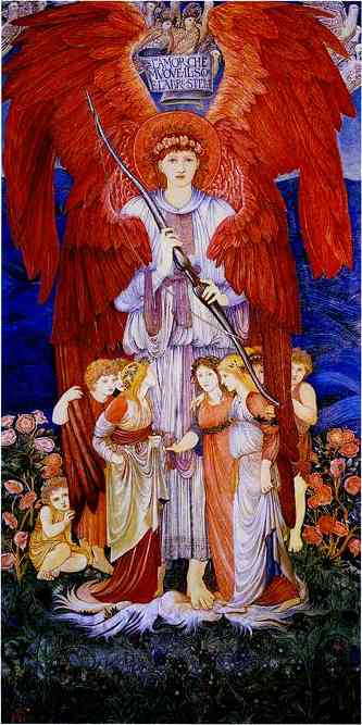 Love (1880) – Edward Burne-Jones Tablo