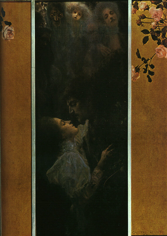 Love (1895) – Gustav Klimt Tablo