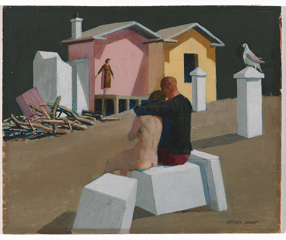 Lovers by House (1956) - Jeffrey Smart Tablo