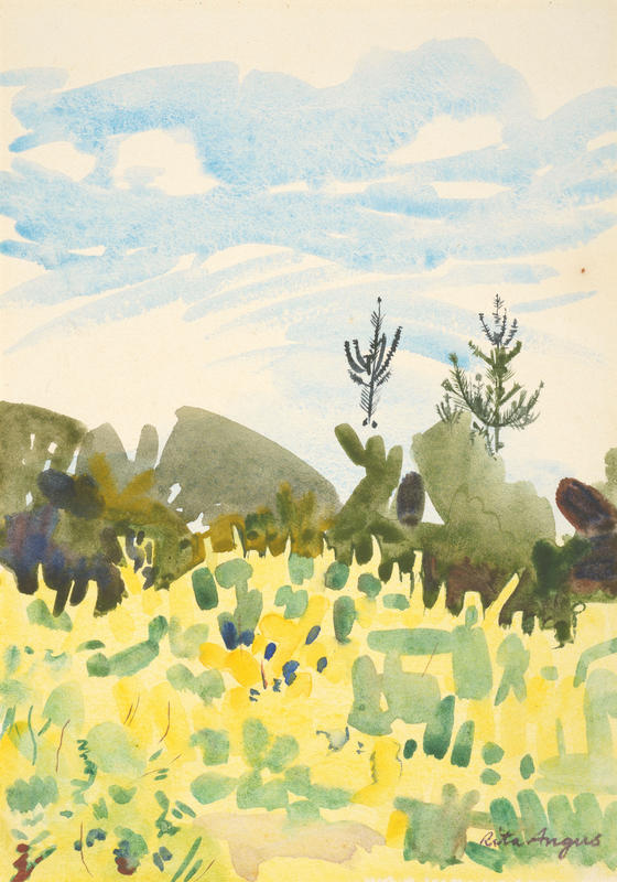 Lupin (1953) - Rita Angus Tablo
