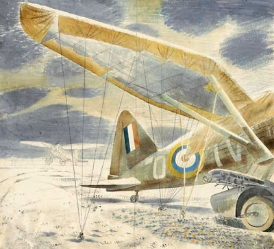 Lysanders in the snow (1942) – Eric Ravilious Tablo