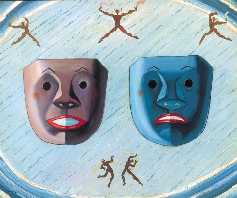 Máscaras (1942) – Maruja Mallo Tablo