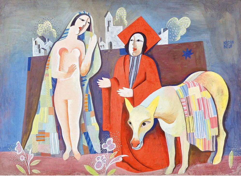 Mátka Pár (1926) - Béla Kádár Tablo