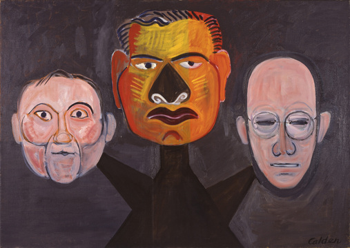 MIRÓ, TAMAYO, AND JEANNERET (1949) – Alexander Calder Tablo