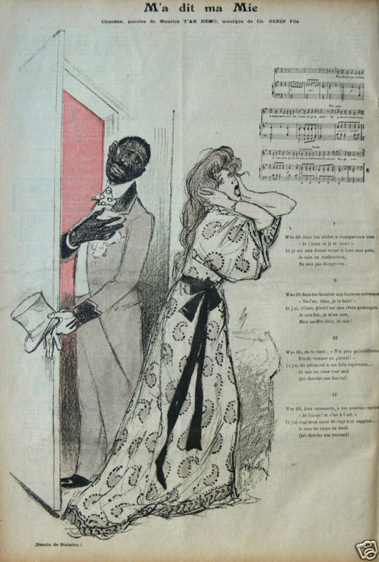 Ma Dit Ma Mie (1895) – Théophile Steinlen Tablo
