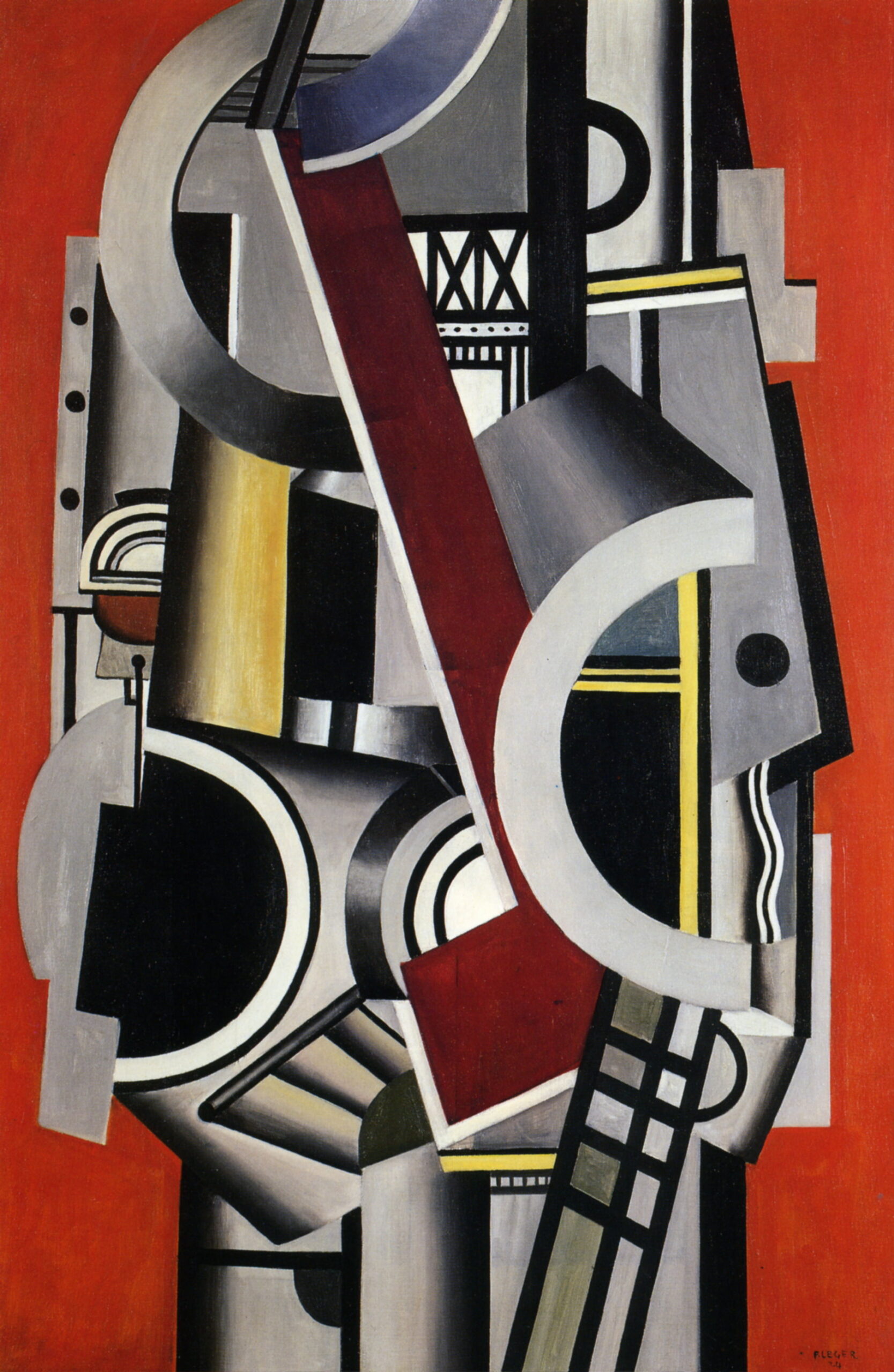Machine element (1924) - Fernand Léger Tablo