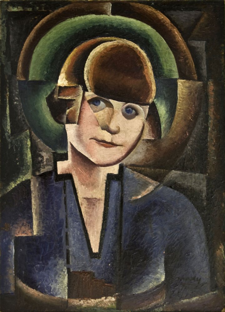 Madam Ghitas portrait composition - M. H. Maxy Tablo