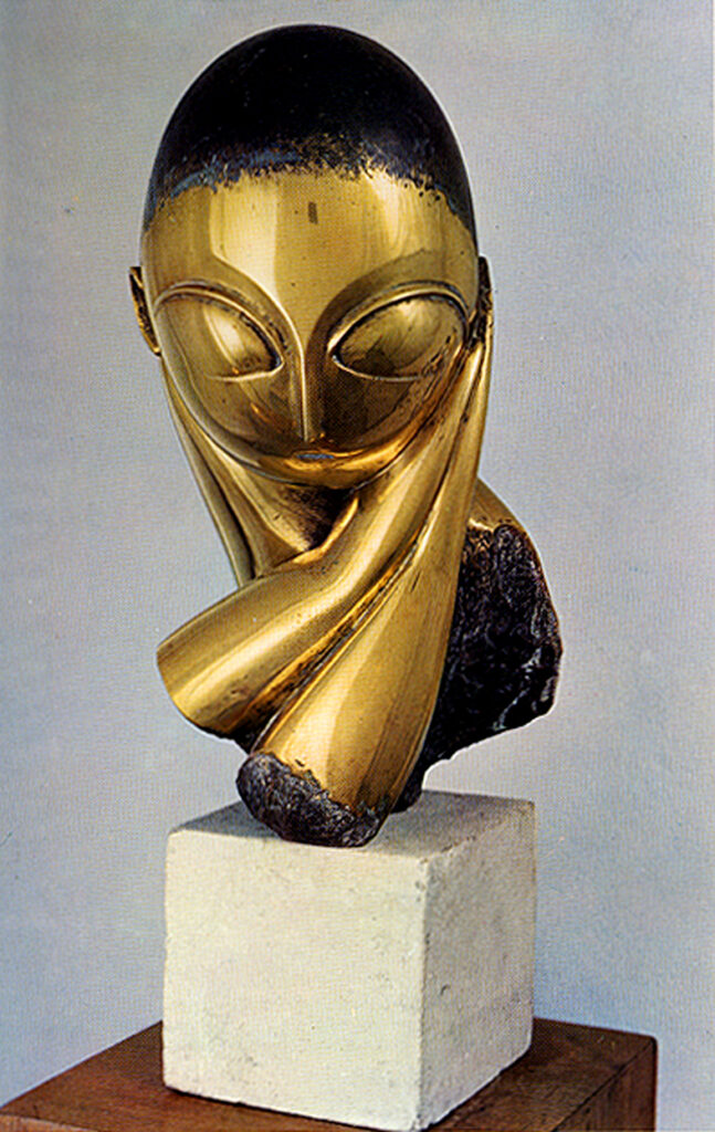 Madamoiselle Pogany (1913) - Constantin Brâncuși Tablo