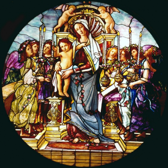 Madonna and Child window (1890) – Louis Comfort Tiffany Tablo