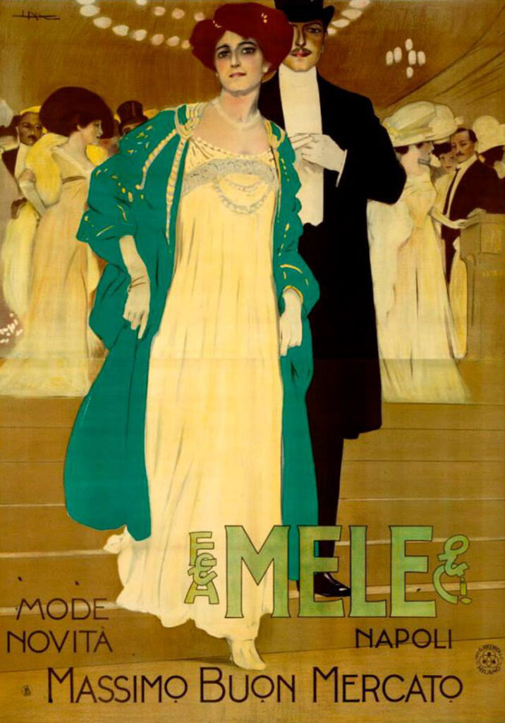 Magazzine Mele - Leopoldo Metlicovitz Tablo