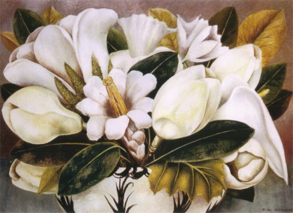 Magnolias (1945) - Frida Kahlo Tablo