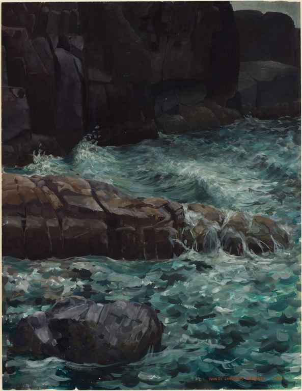 Maine Coast (1940) – Ivan Albright Tablo