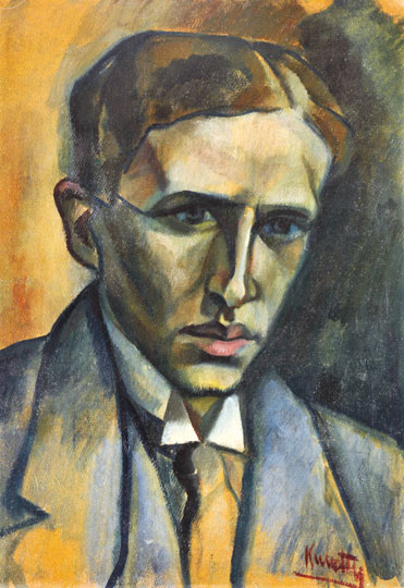 Male Portrait - Kmetty János Tablo