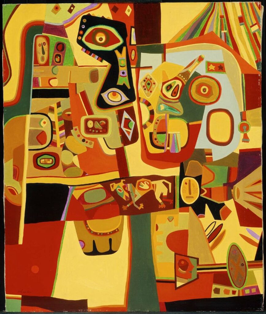 Man Menacing Woman (1943) - Steve Wheeler Tablo