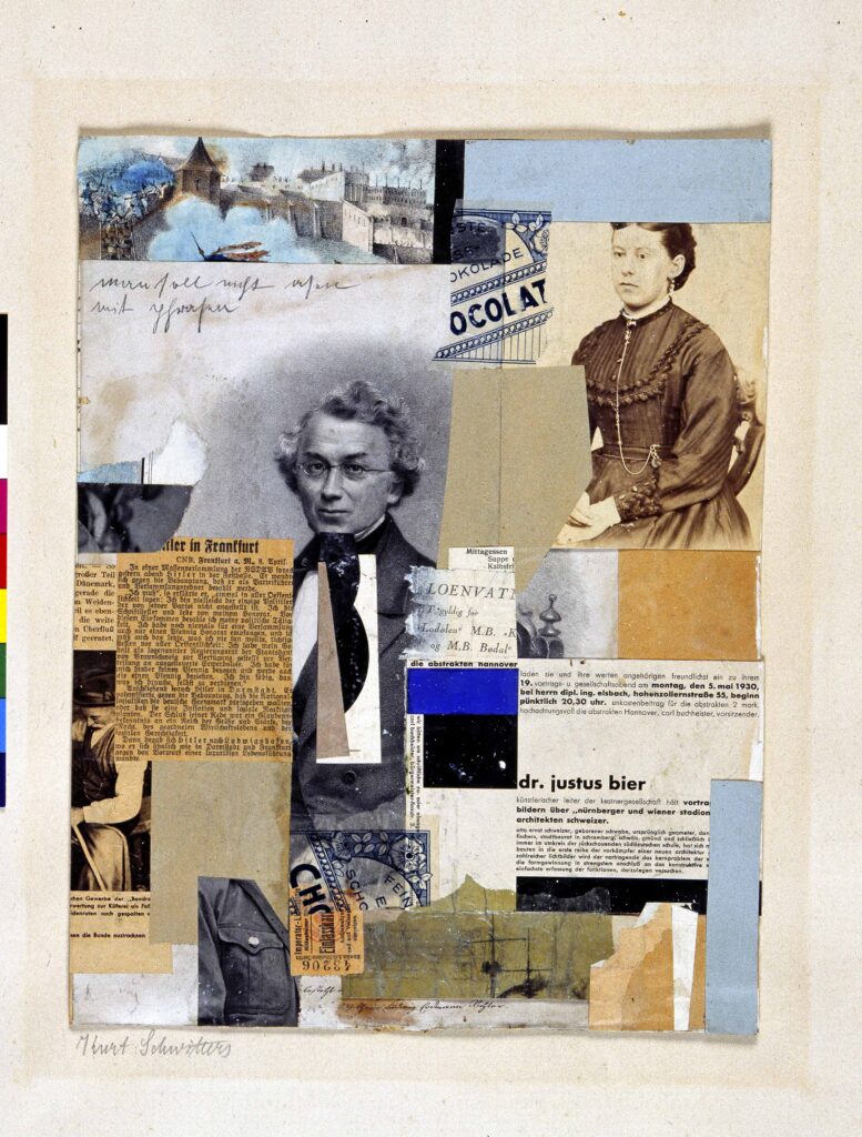 Man soll nicht asen mit Phrasen (1930) - Kurt Schwitters Tablo