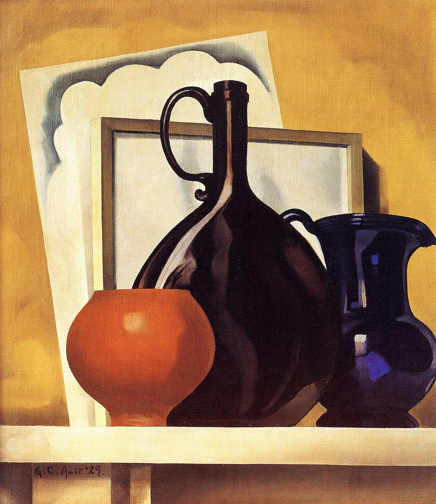 Mantel Composition (1929) - George Ault Tablo