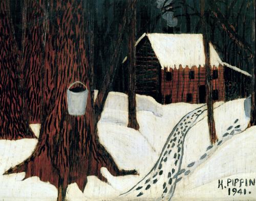 Maple Sugar Season (1941) – Horace Pippin Tablo