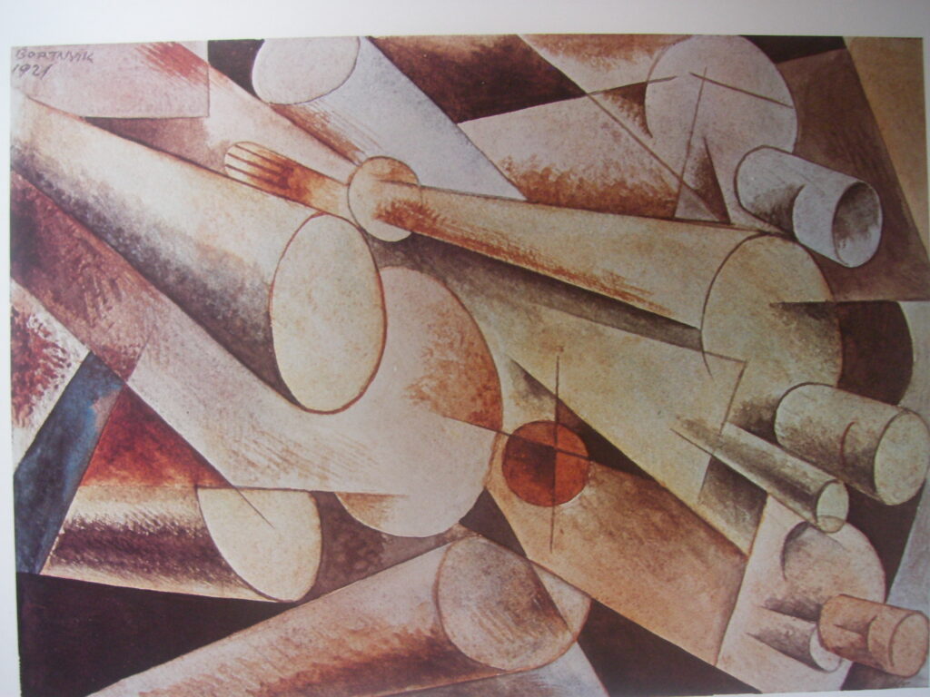 Marchers (1921) - Sándor Bortnyik Tablo