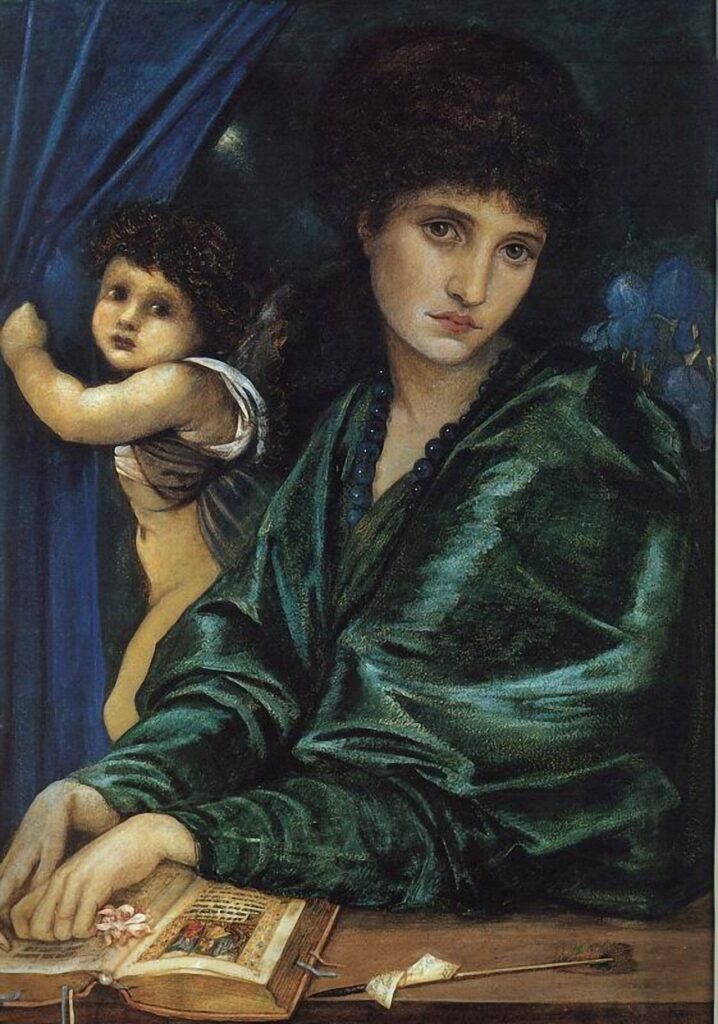 Maria Zambaco (1870) - Edward Burne-Jones Tablo