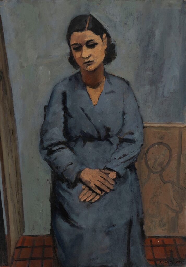Marilena (1936) - Felice Casorati Tablo