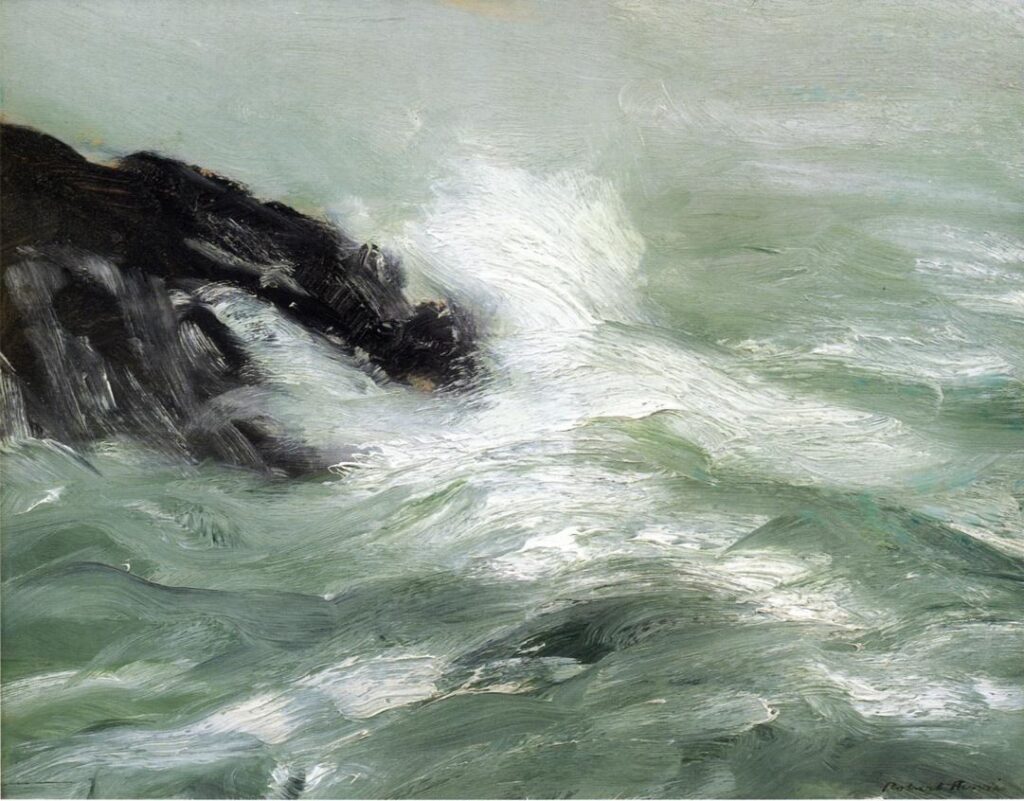 Marine Storm Sea (1911) - Robert Henri Tablo